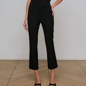 L'AGENCE Ketra Bootcut Trousers in Black